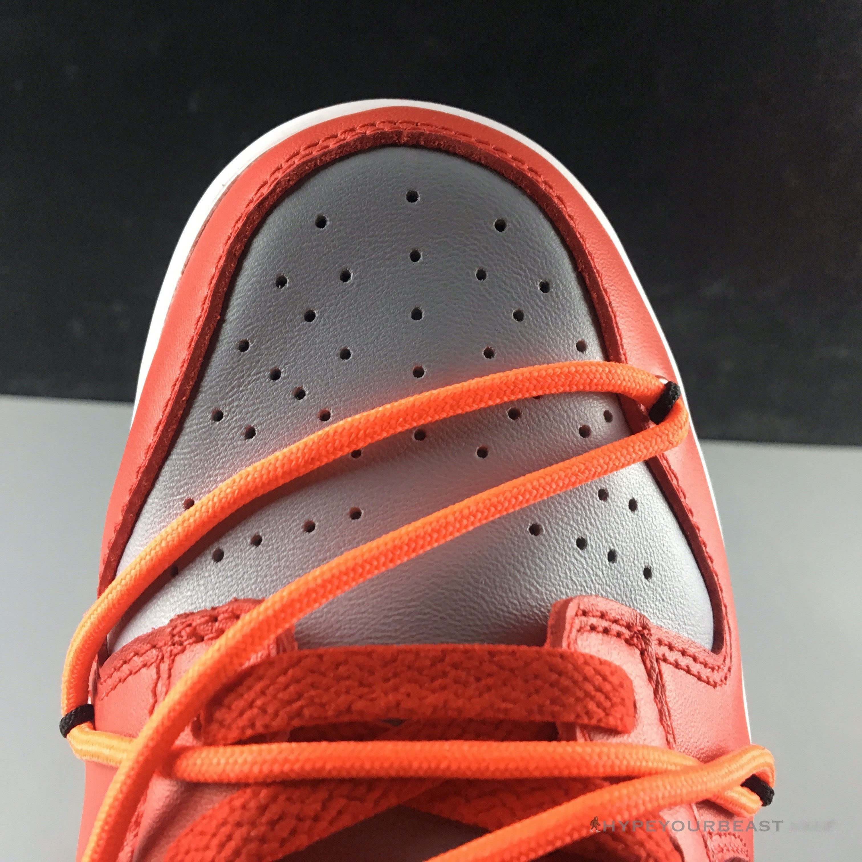 Nike Off-White X Dunk Low 'University Red'