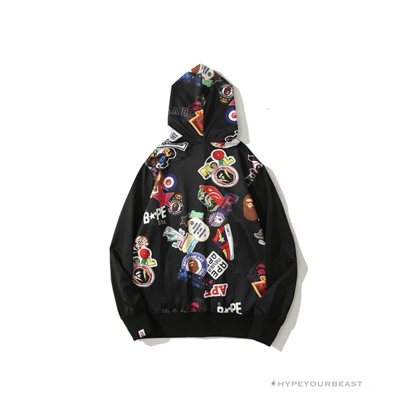 Bape Camo Hoodie Logo