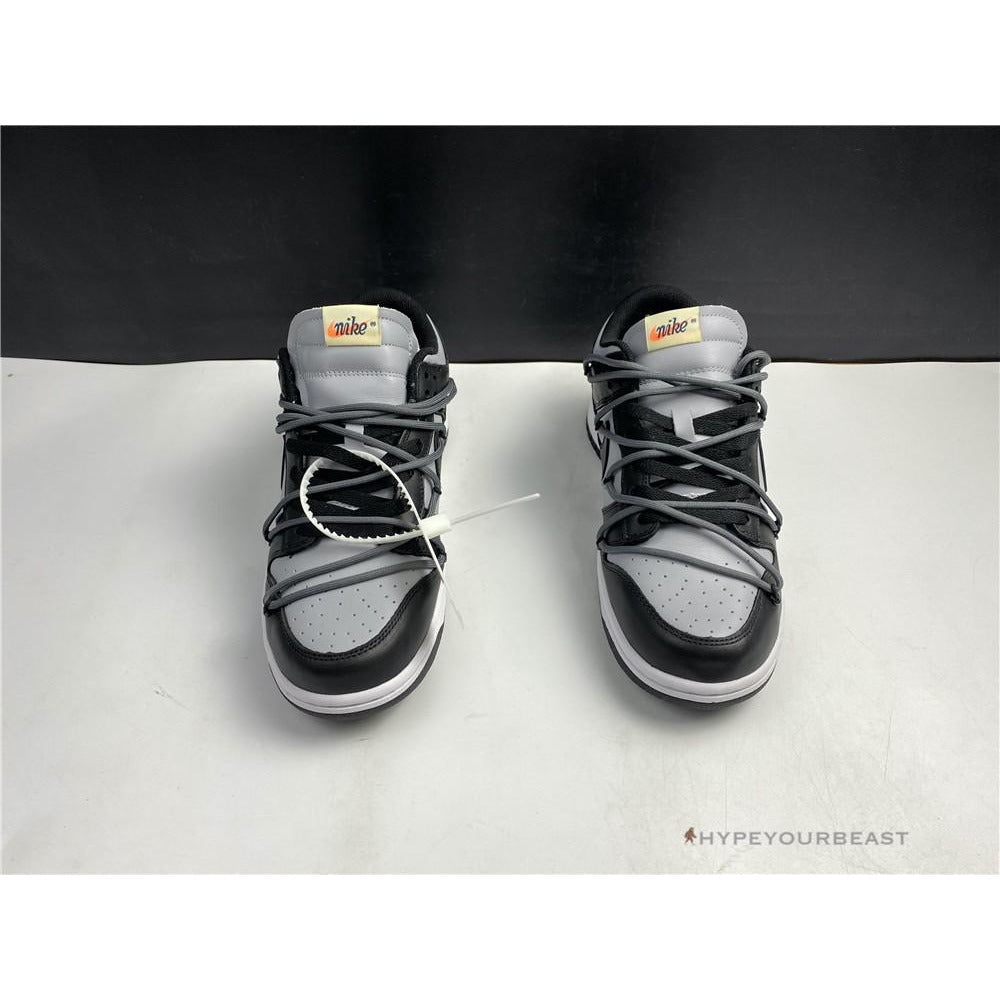 Off White X Nike Dunk Low Black / Grey