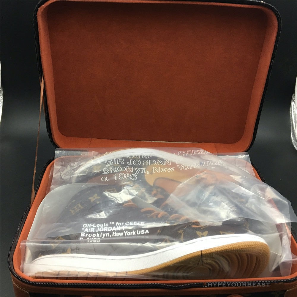 Off White X Jordan 1 X LV