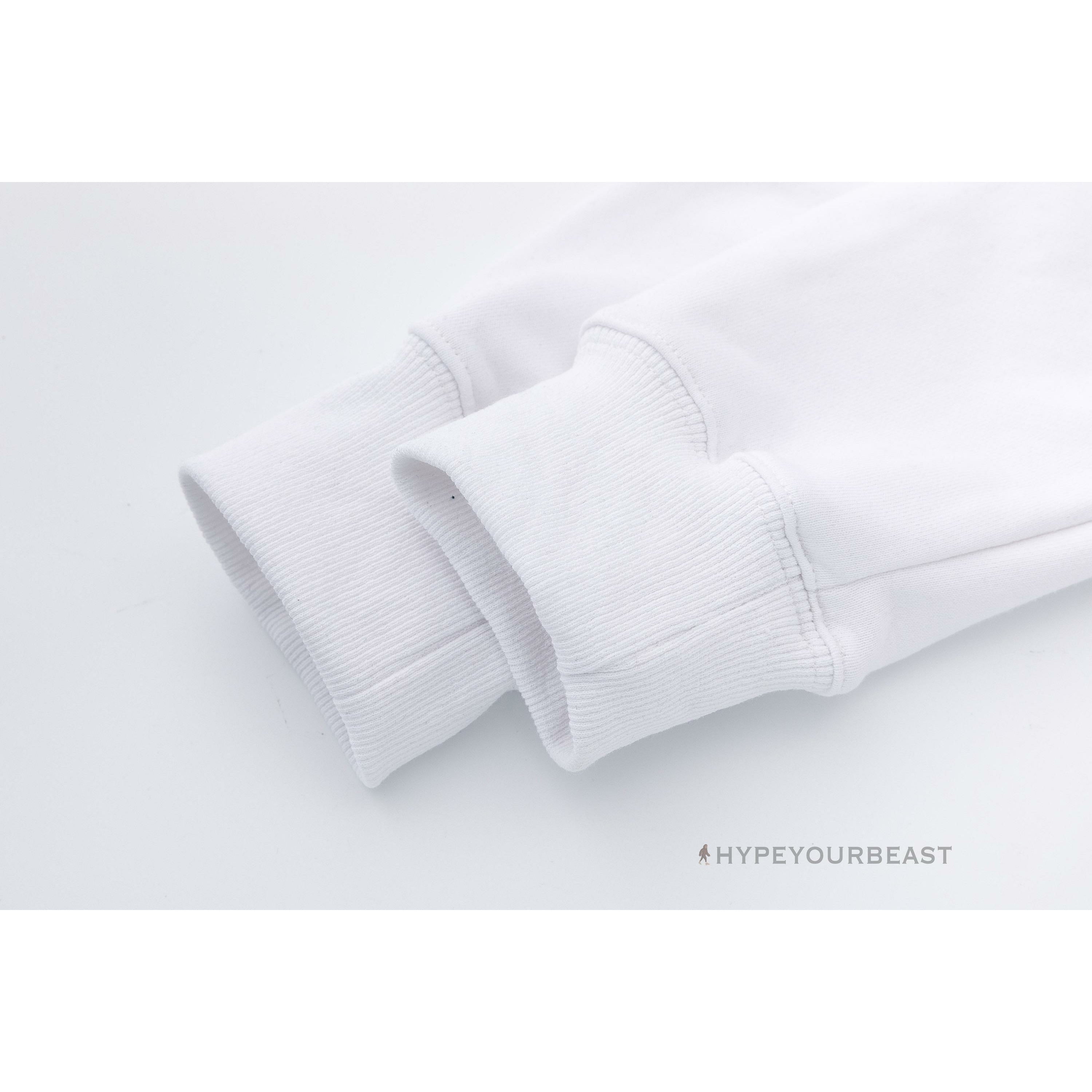 Off White Hoodie Royal - White