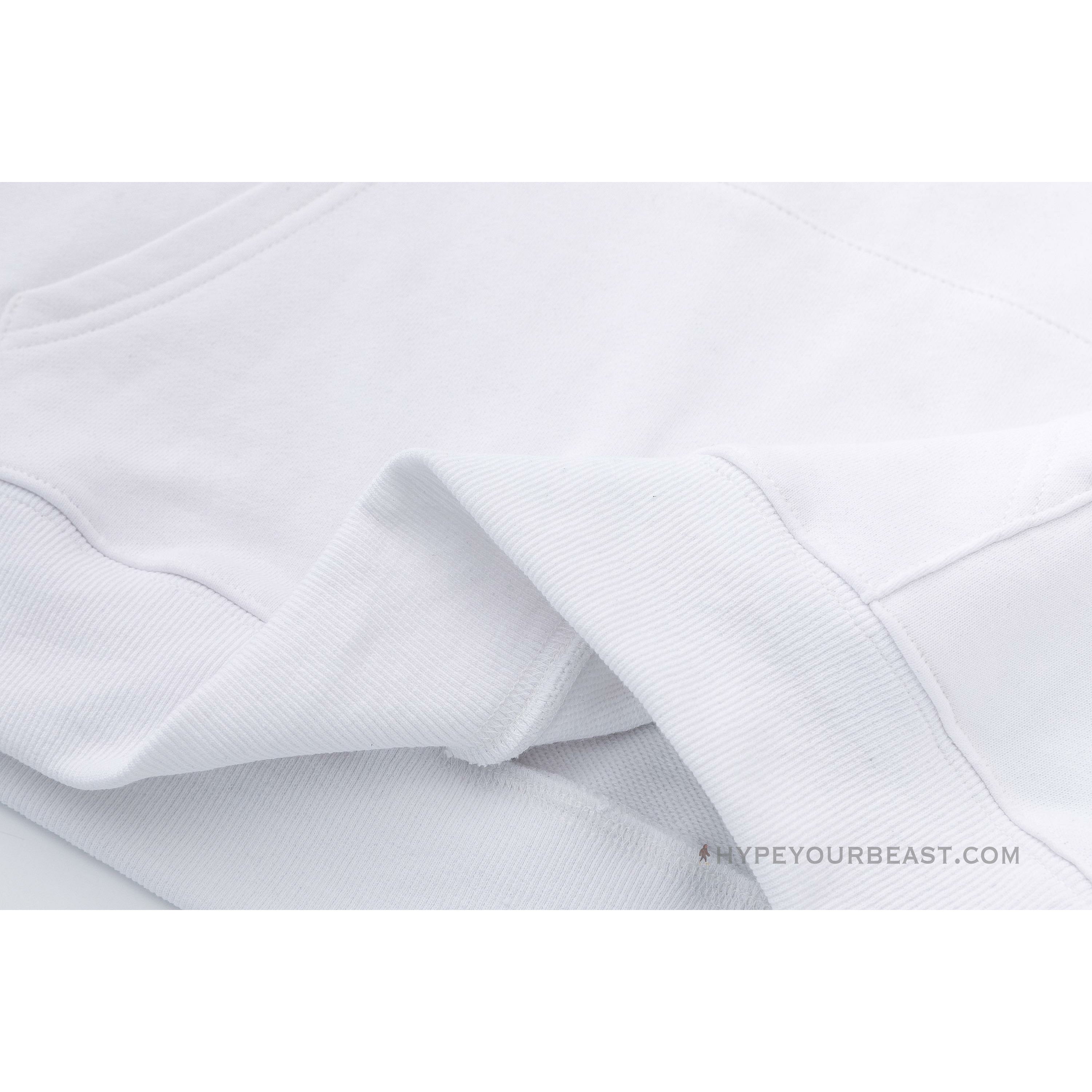 Off White Hoodie Royal - White