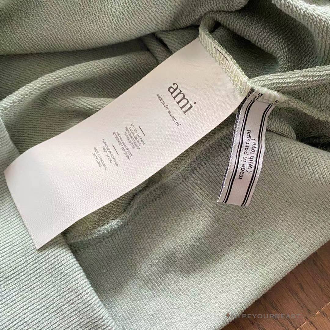 AMI Hoodie Green