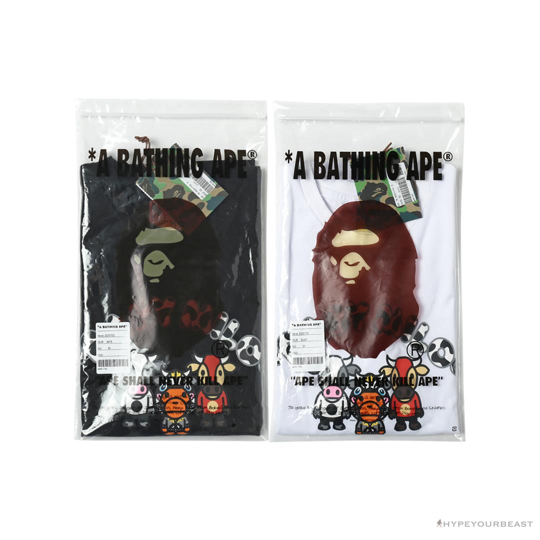 BAPE Baby Milo Year of the Ox Tee Shirt 'BLACK'
