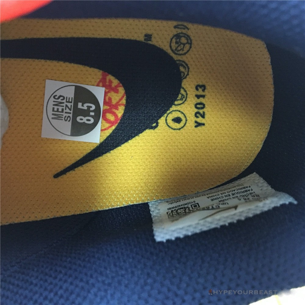 Nike Off-White X Dunk Low 'University Gold'