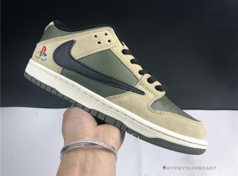 Nike Dunk Dunk Low X Travis Scott Playstation Light