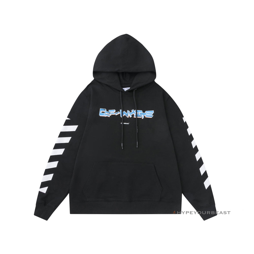 Off White Hoodie Looney - Black