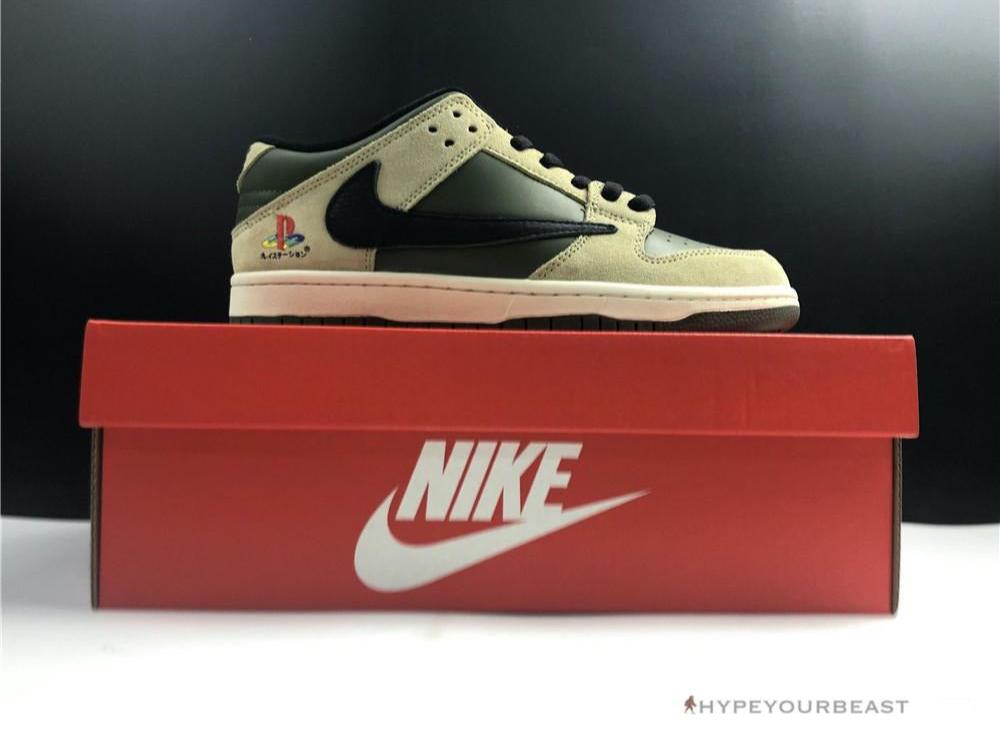 Nike Dunk Dunk Low X Travis Scott Playstation Light