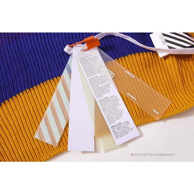 Off White Hoodie Yellow