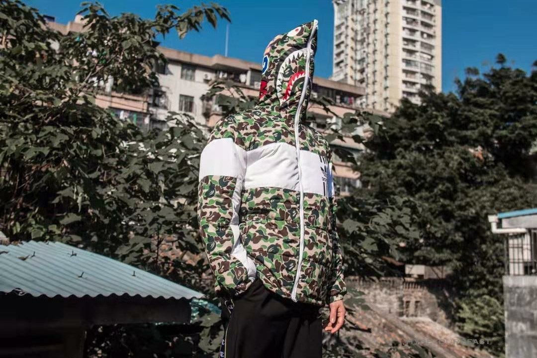 Adidas X Bape Camo Jacket