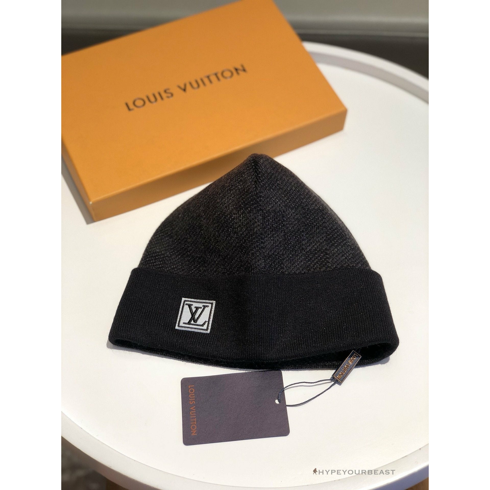 LV Beanie Black / Black