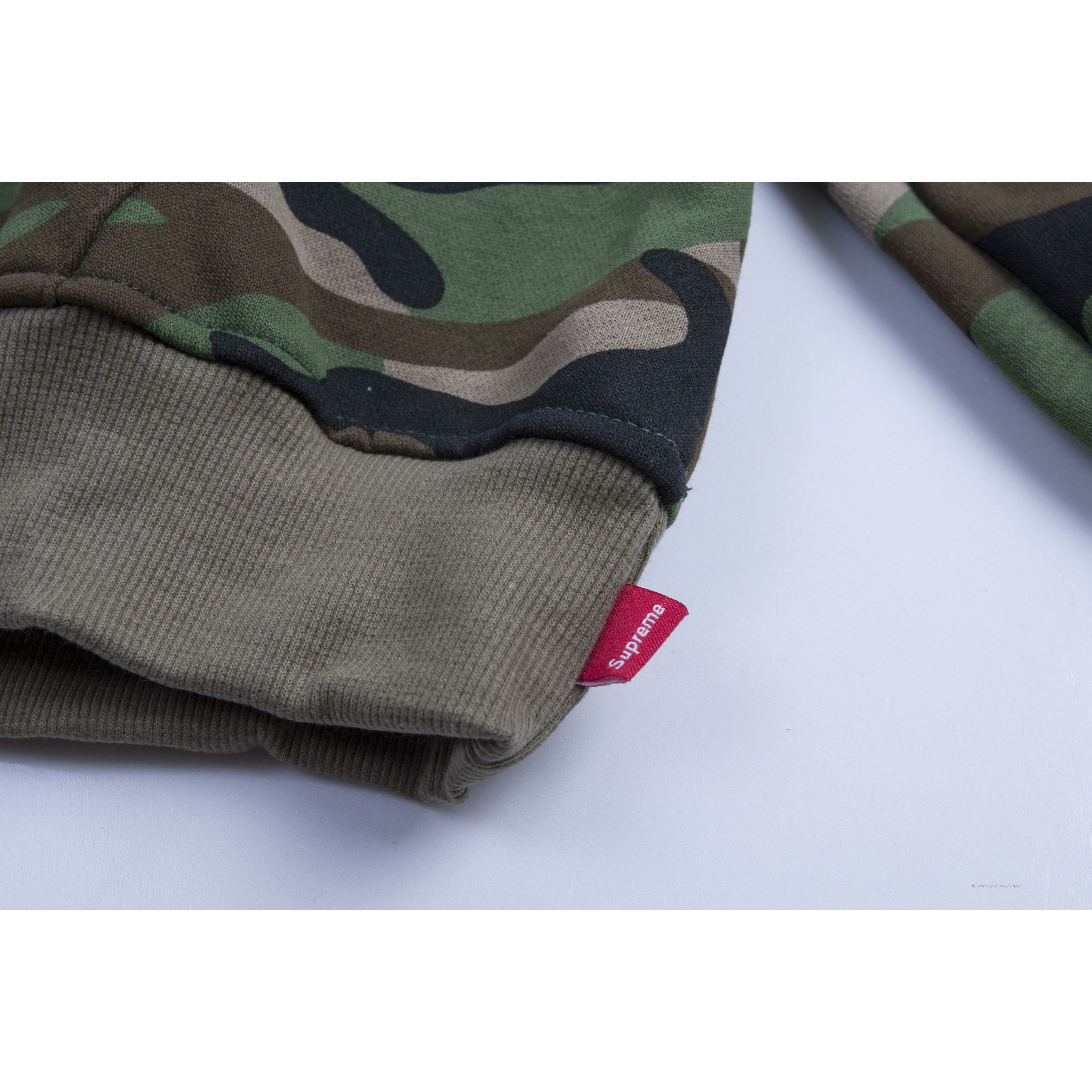Supreme Camo Hoodie Army Camouflage