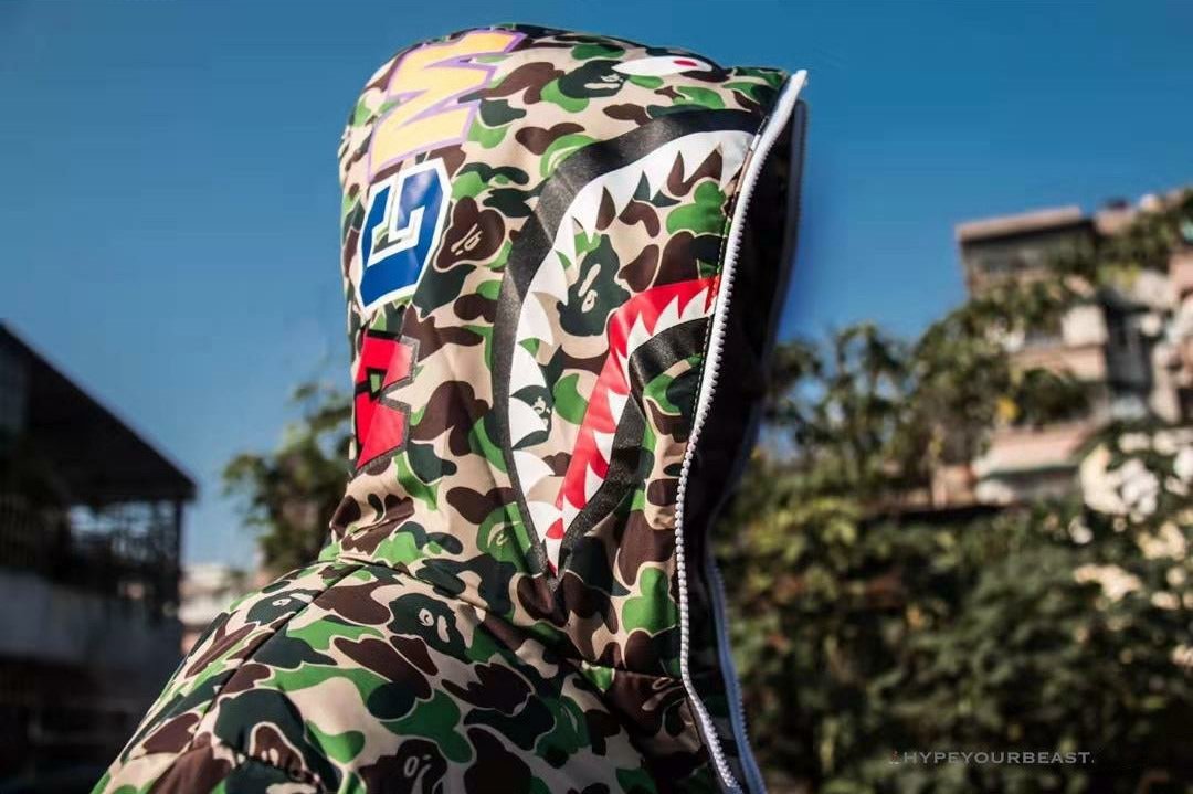 Adidas X Bape Camo Jacket
