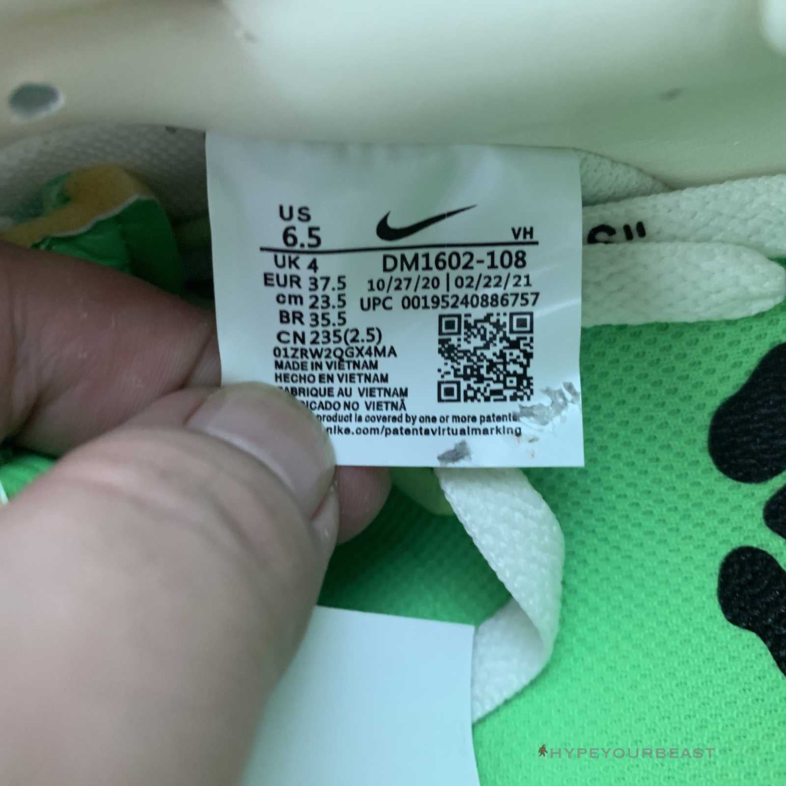 Off White X Nike Dunk Low 'Dear Summer - The 07/50'