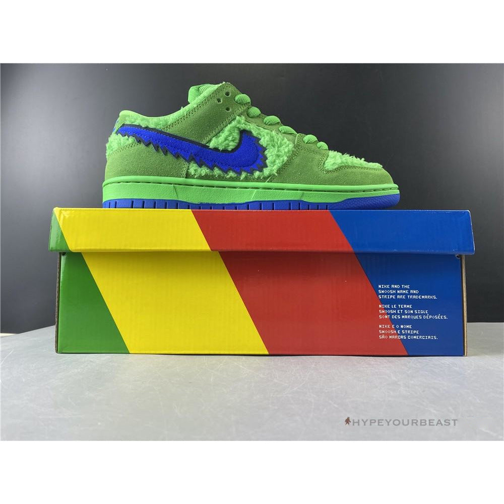 Nike SB Dunk Low X Grateful Dead Green Bear