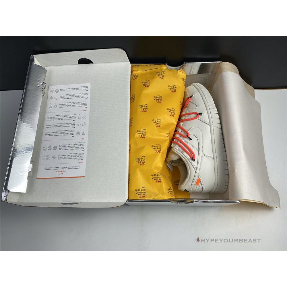 Off-White x Nike Dunk Low White