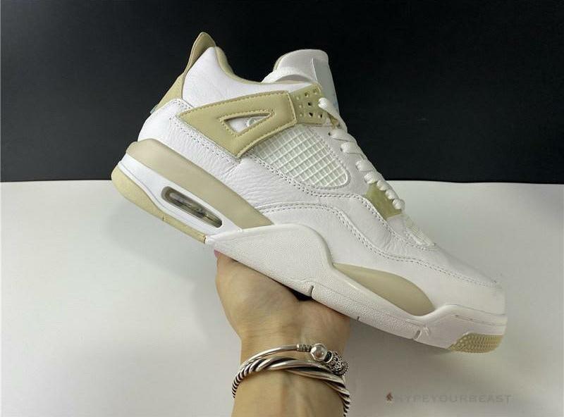 Air Jordan 4 White Gold