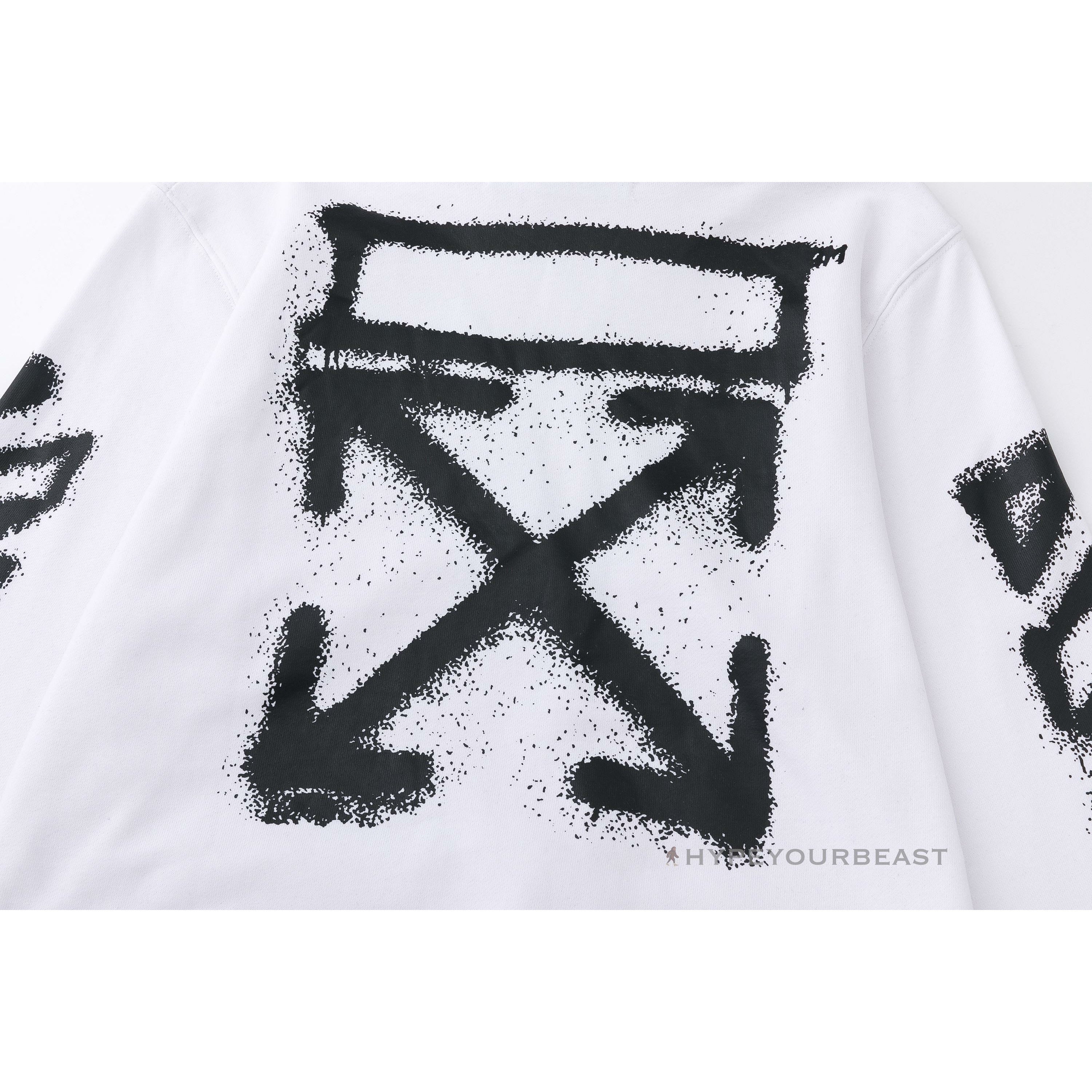 Off-White Hoodie Hallow White