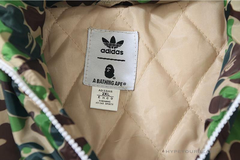 Adidas X Bape Camo Jacket