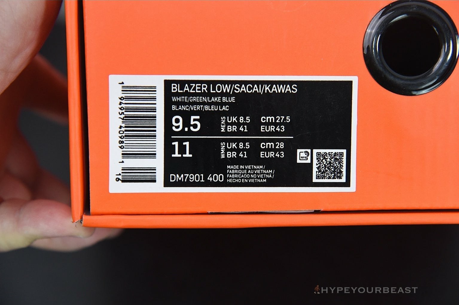 Nike Blazer Low Sacai KAWS Blue