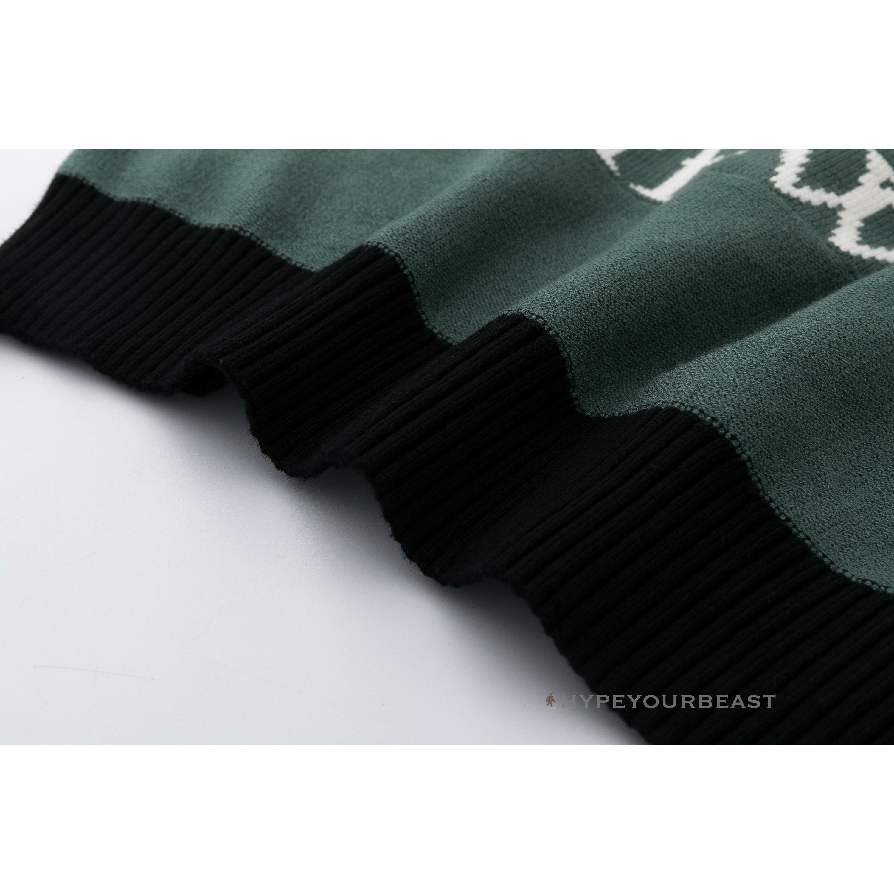 Off-White Shirt - Khaki & Green