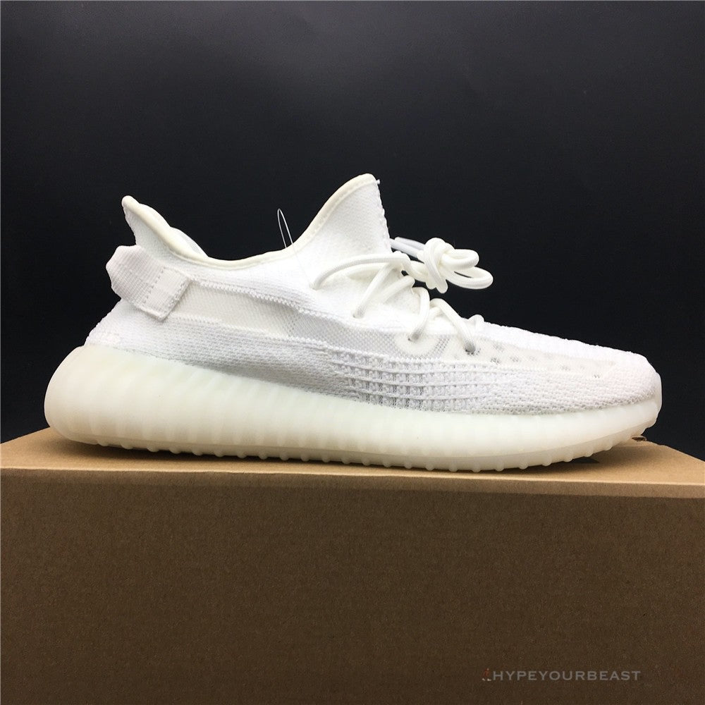 Adidas Yeezy Boost 350 V2 White / White Translucent Stripe