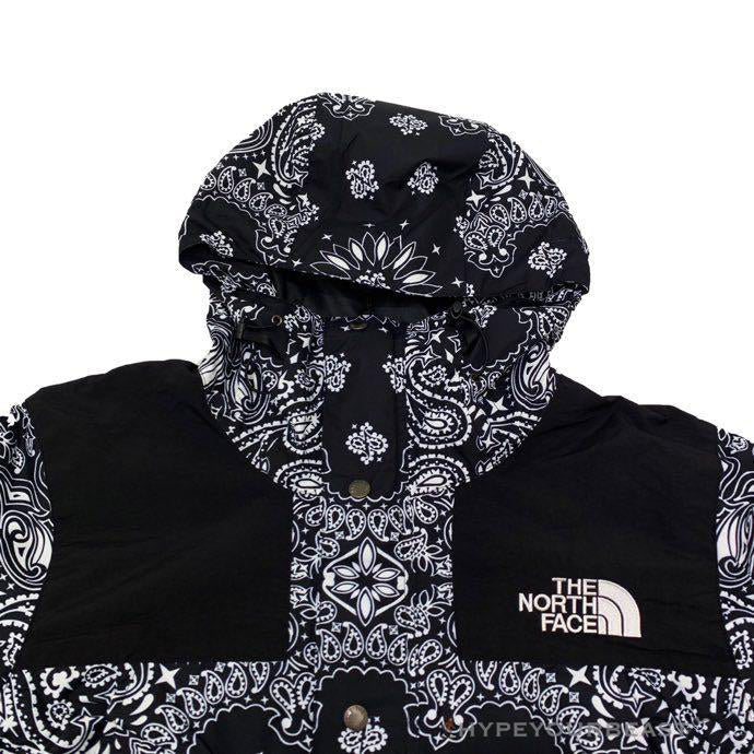 Supreme X TNF Bandana Jacket Black