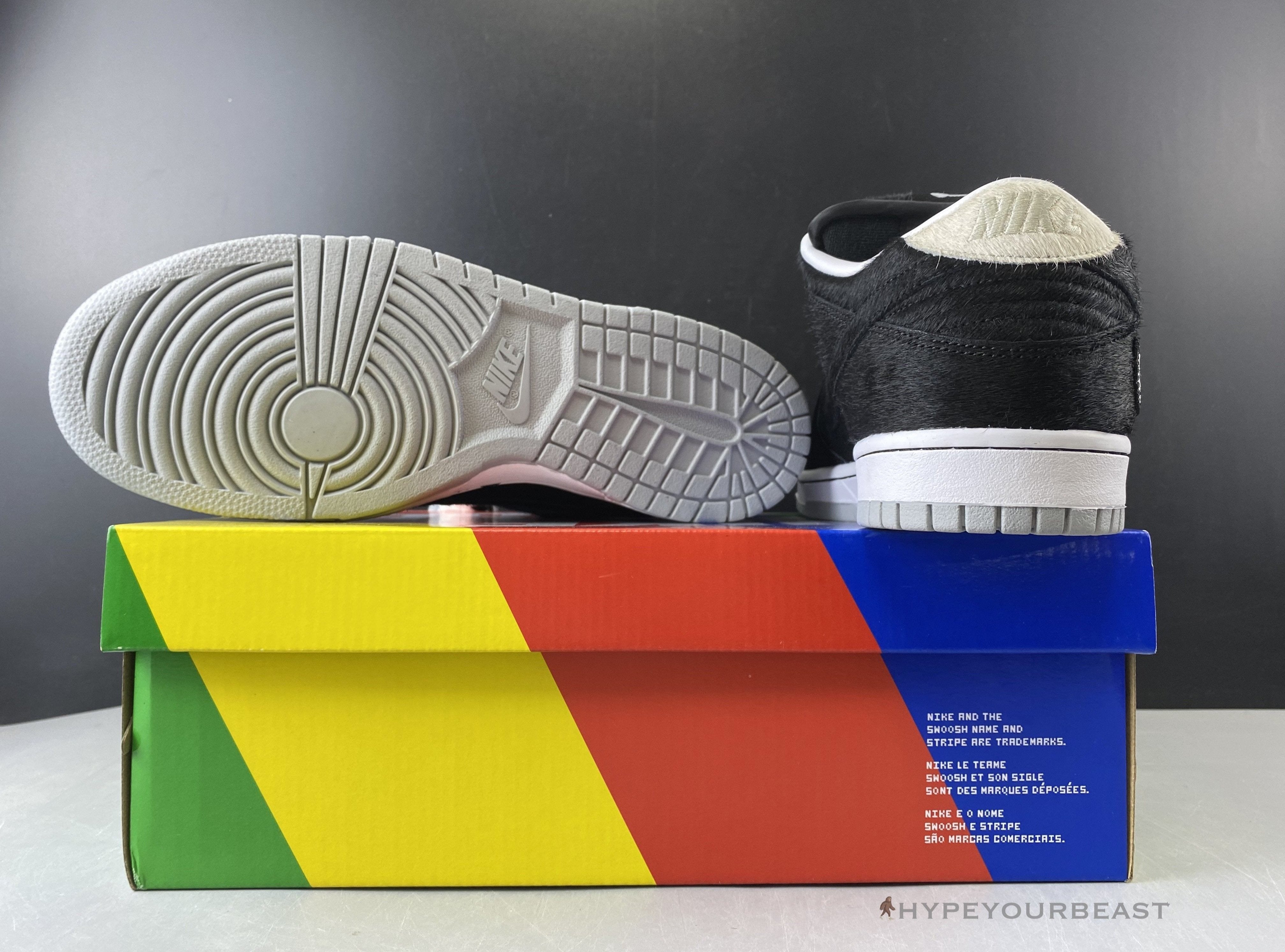 Nike Dunk SB Low Black Medicom Toy