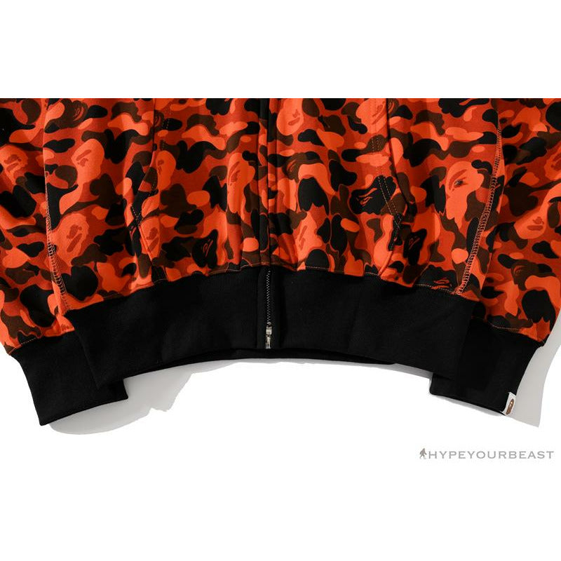 BAPE x XO Co-Branded Camouflage Hoodie 'RED'