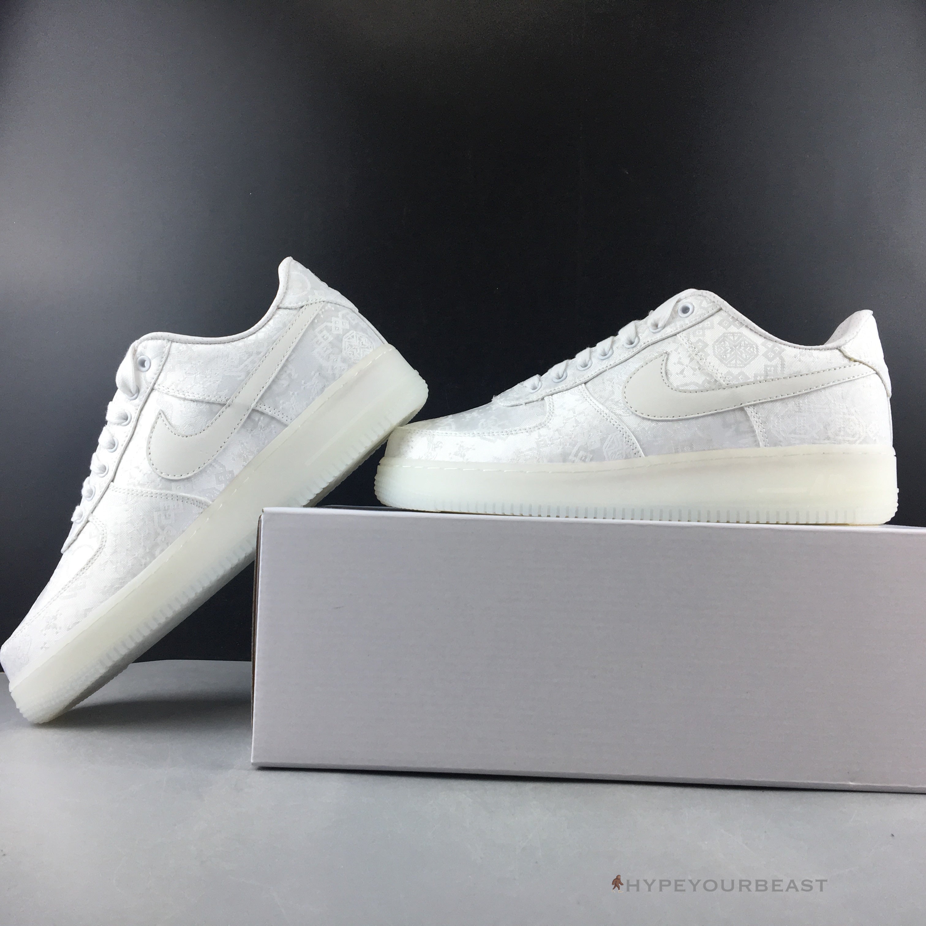 Nike Air Force 1 X CLOT 'White Silk'