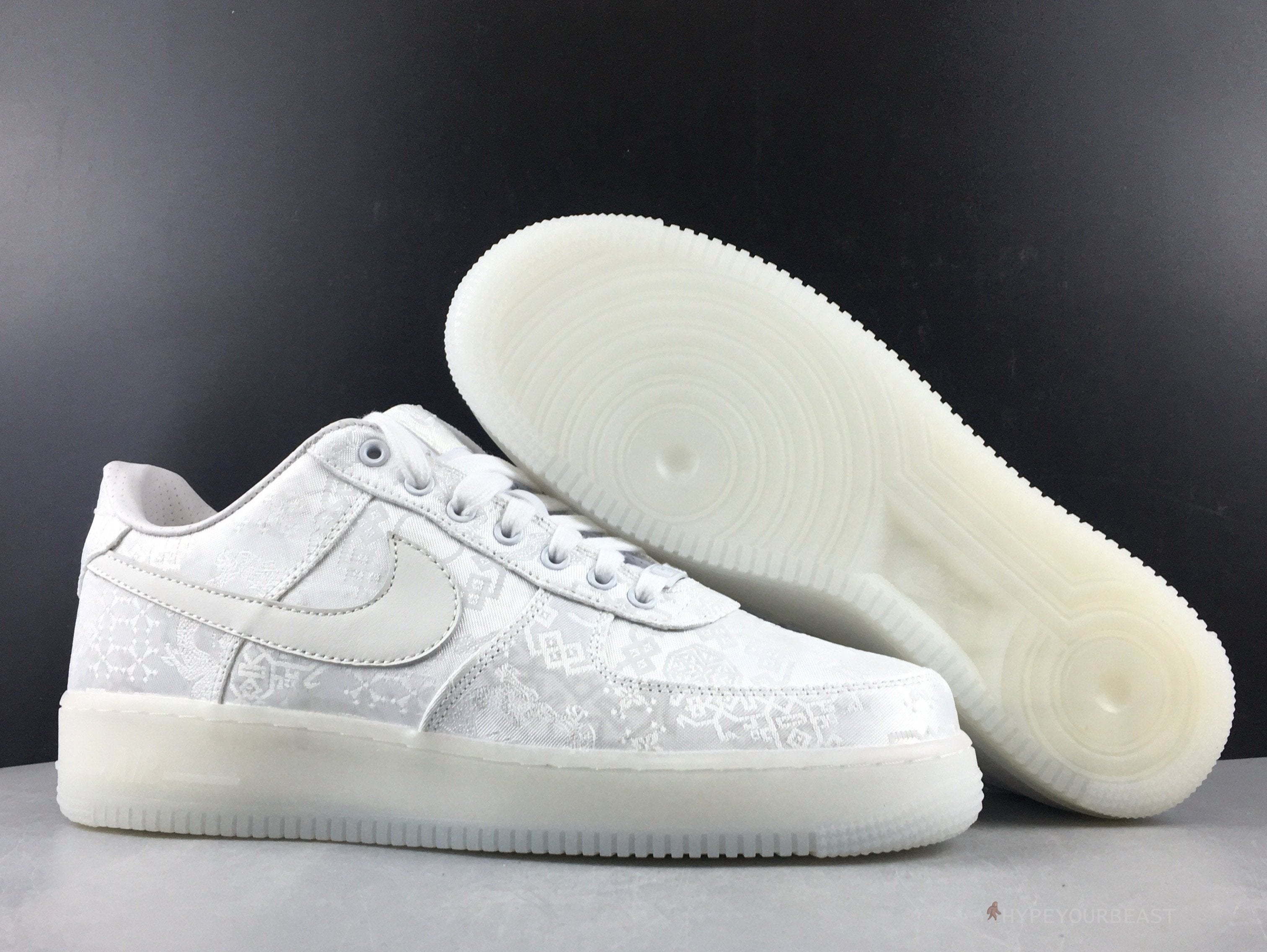 Nike Air Force 1 X CLOT 'White Silk'
