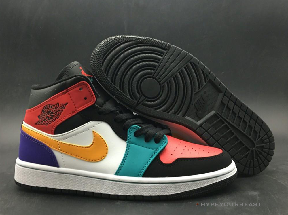 Air Jordan 1 Mid SE WMNS 'Multi Patent'