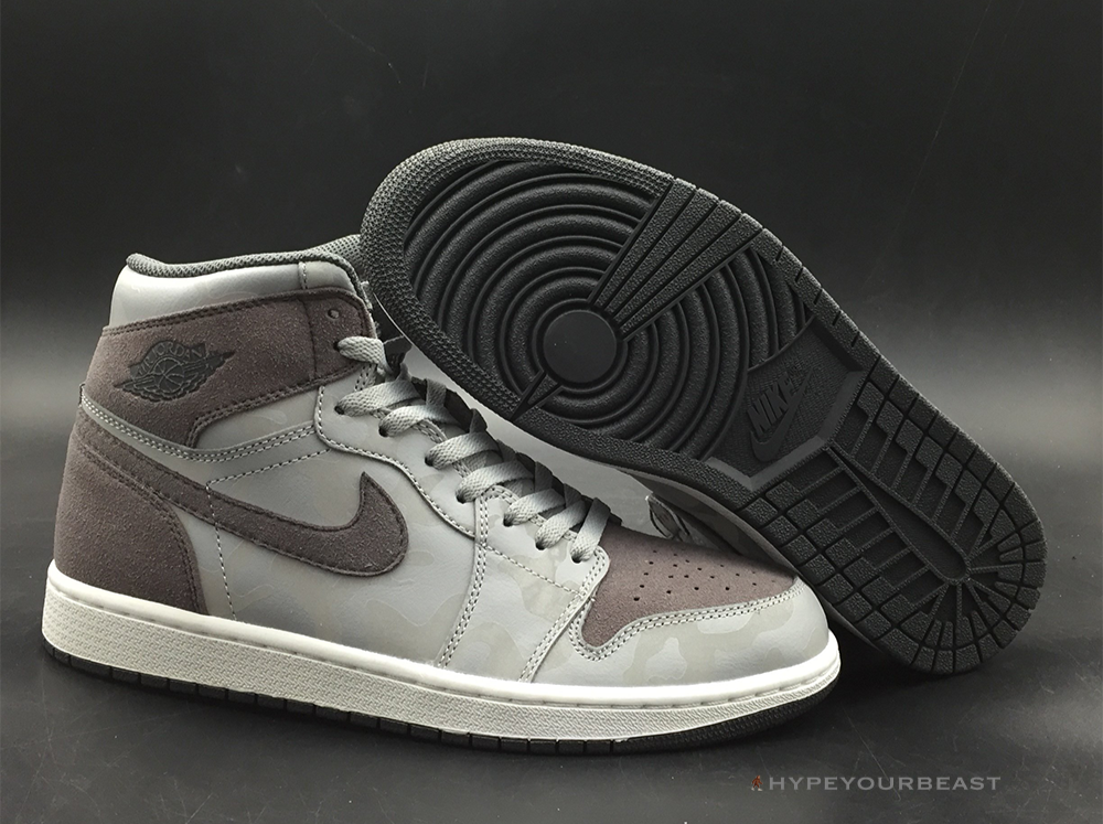 Air Jordan 1 Retro High Premium 'Grey Camo'