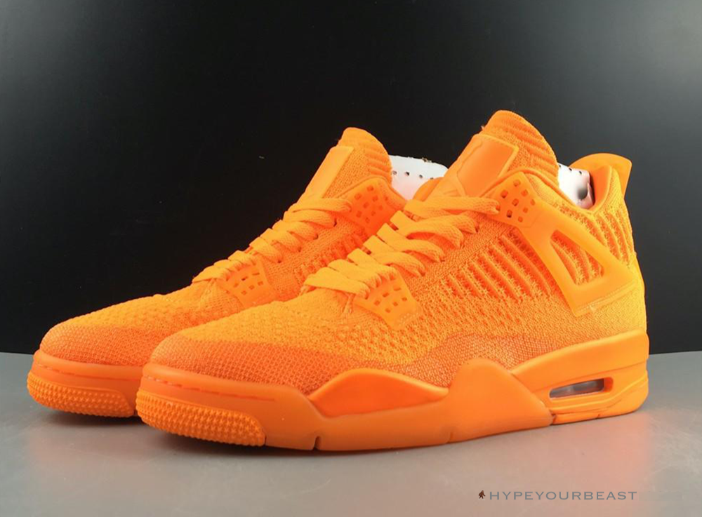 Air Jordan 4 Retro Flyknit Orange