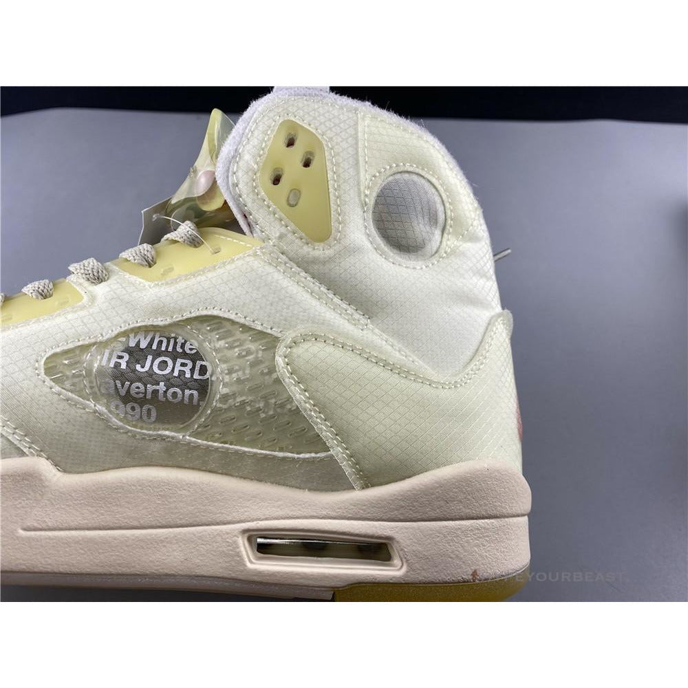 Off White X Air Jordan 5 White