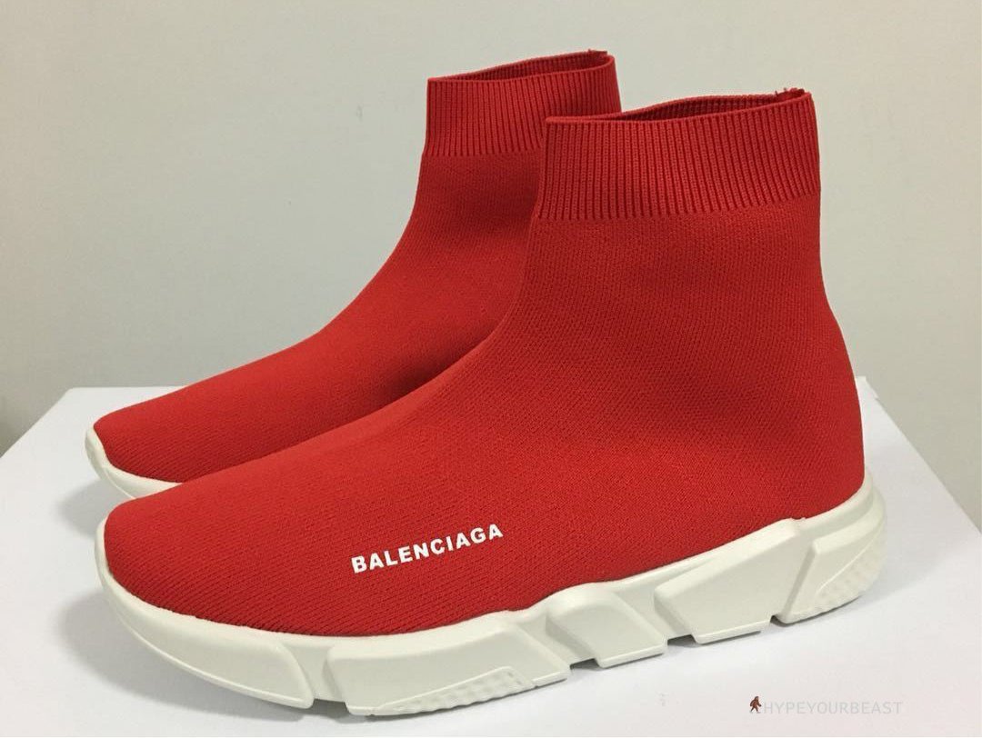 BCG Sock Sneakers Red