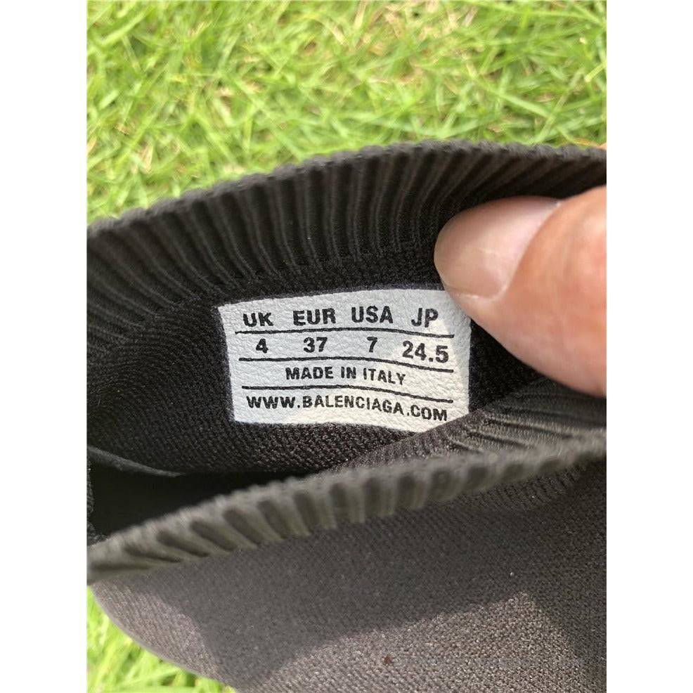 BCG Sock Sneakers Black White 2018