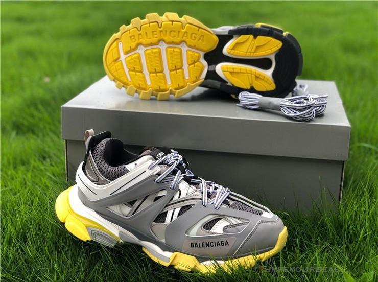 BCG Track Sneakers 3.0 Grey / Yellow