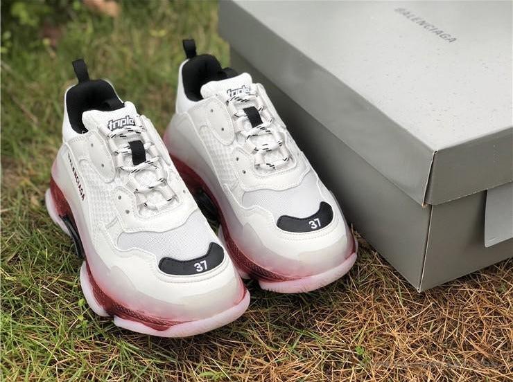 BCG Triple S White / Red