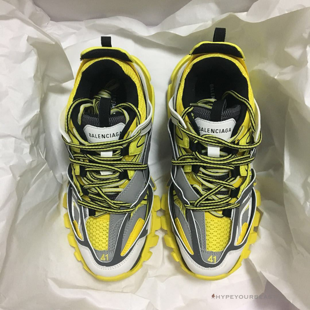 BCG Track Sneakers Yellow Black White