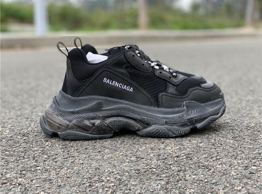BCG Triple S Black / Clear Sole