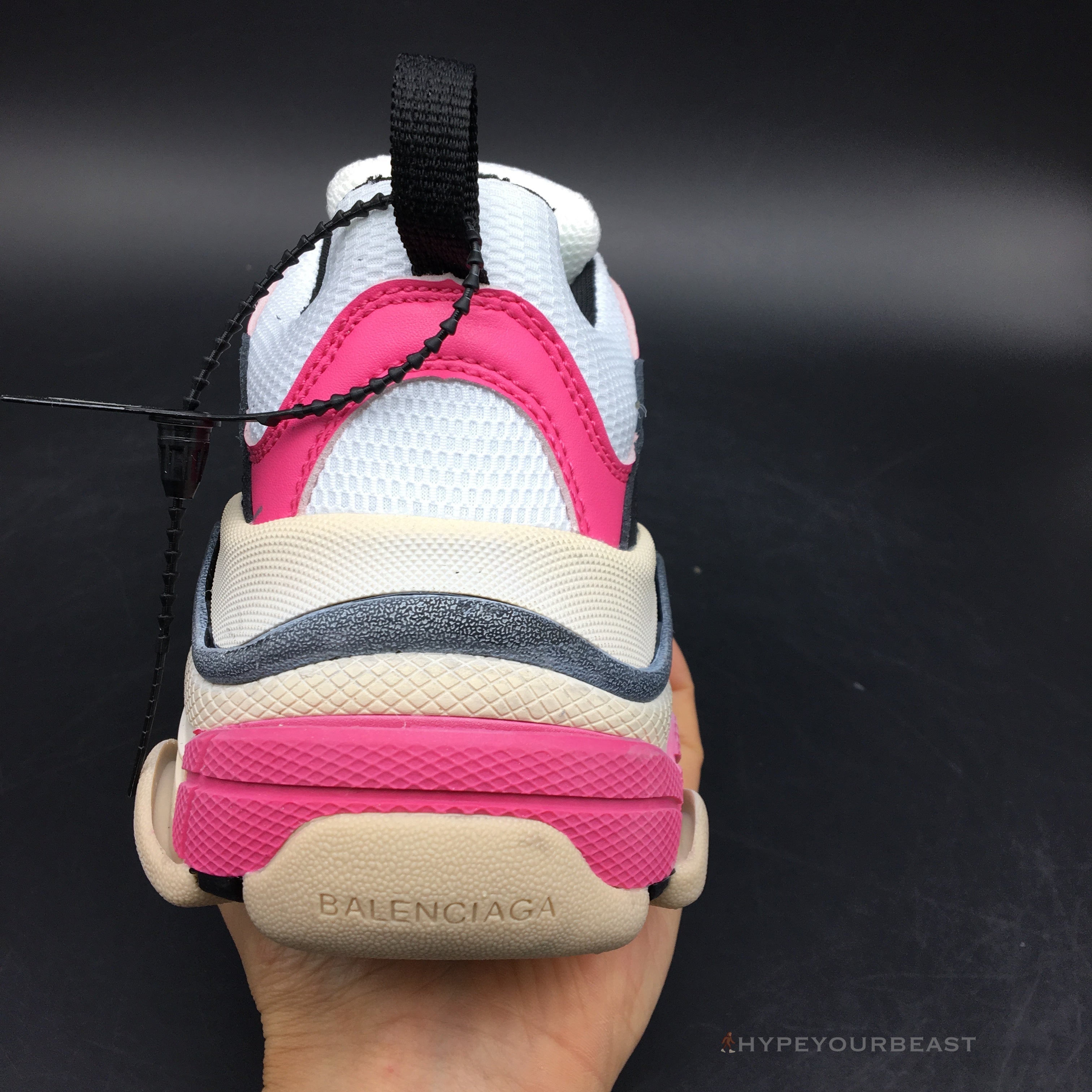 BCG Triple S Pink / Black