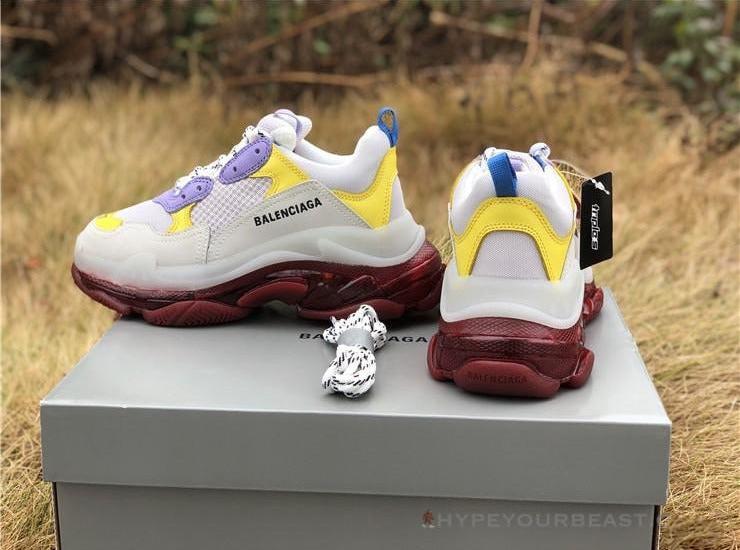 BCG Triple S Purple Yellow