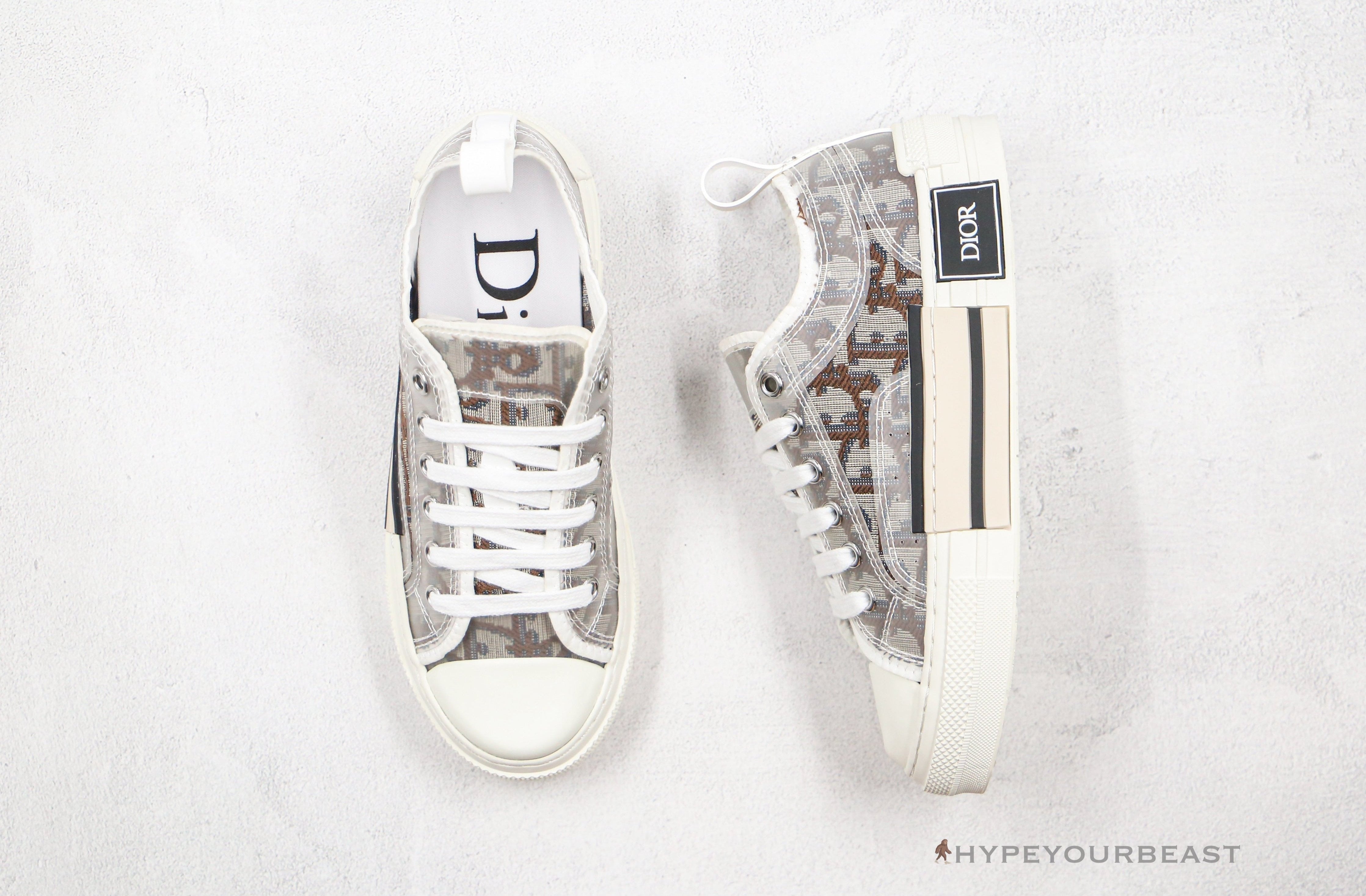 Dior B23 Low White Brown