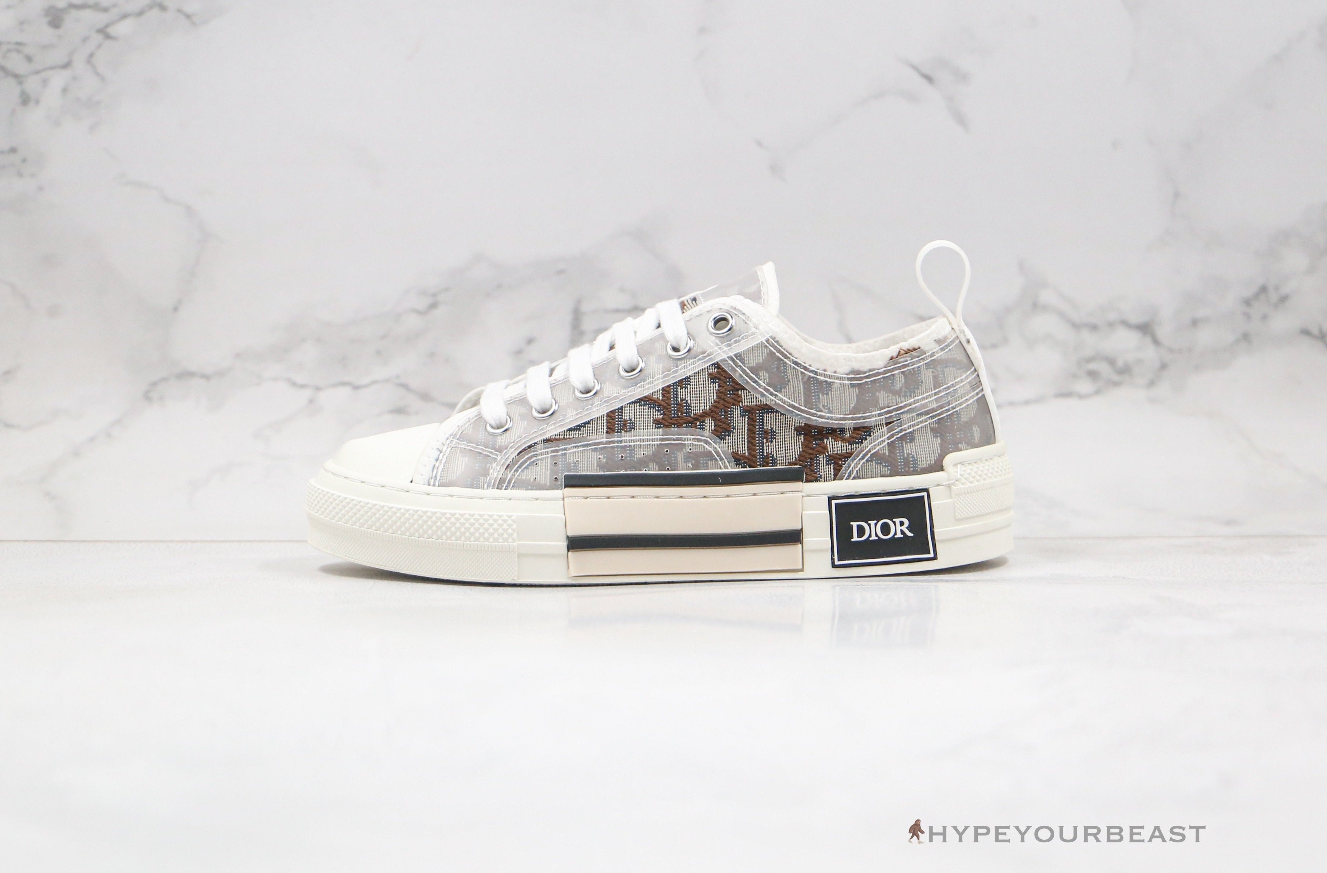 Dior B23 Low White Brown