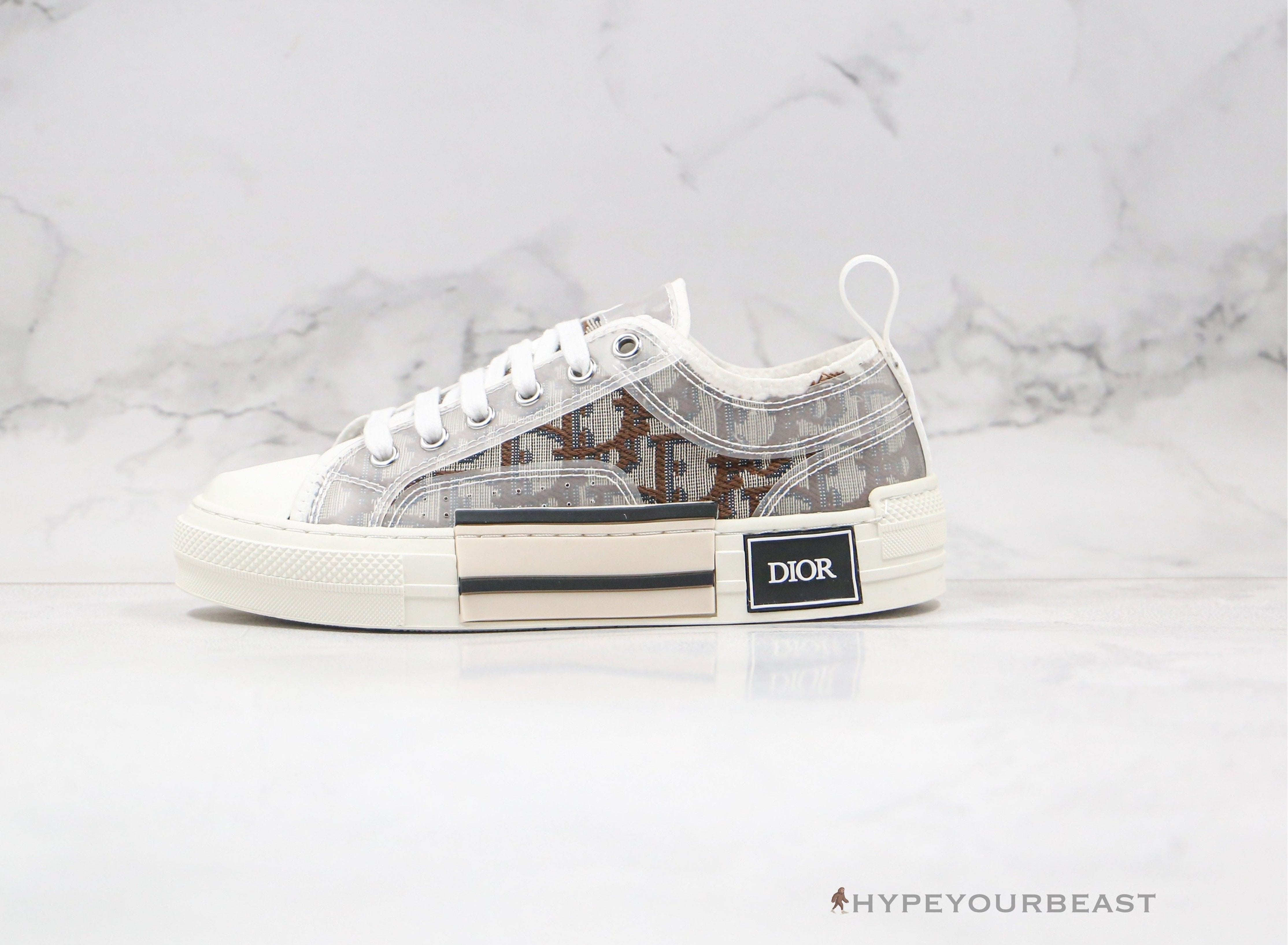 Dior B23 Low White Brown