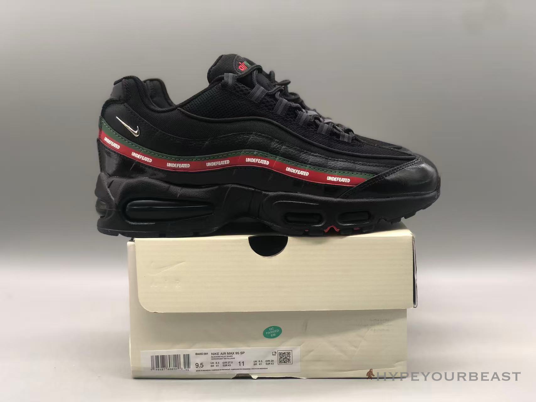 Nike Air Max 95 SP 'Undefeated Black'
