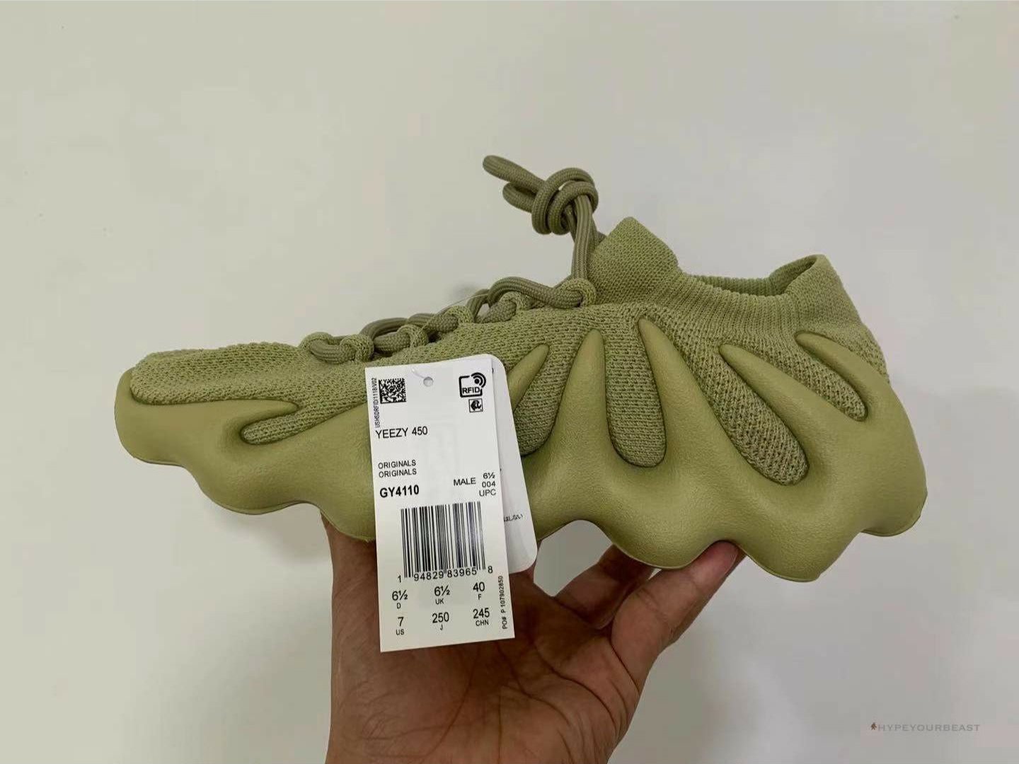 Adidas Yeezy 450 Green Slate