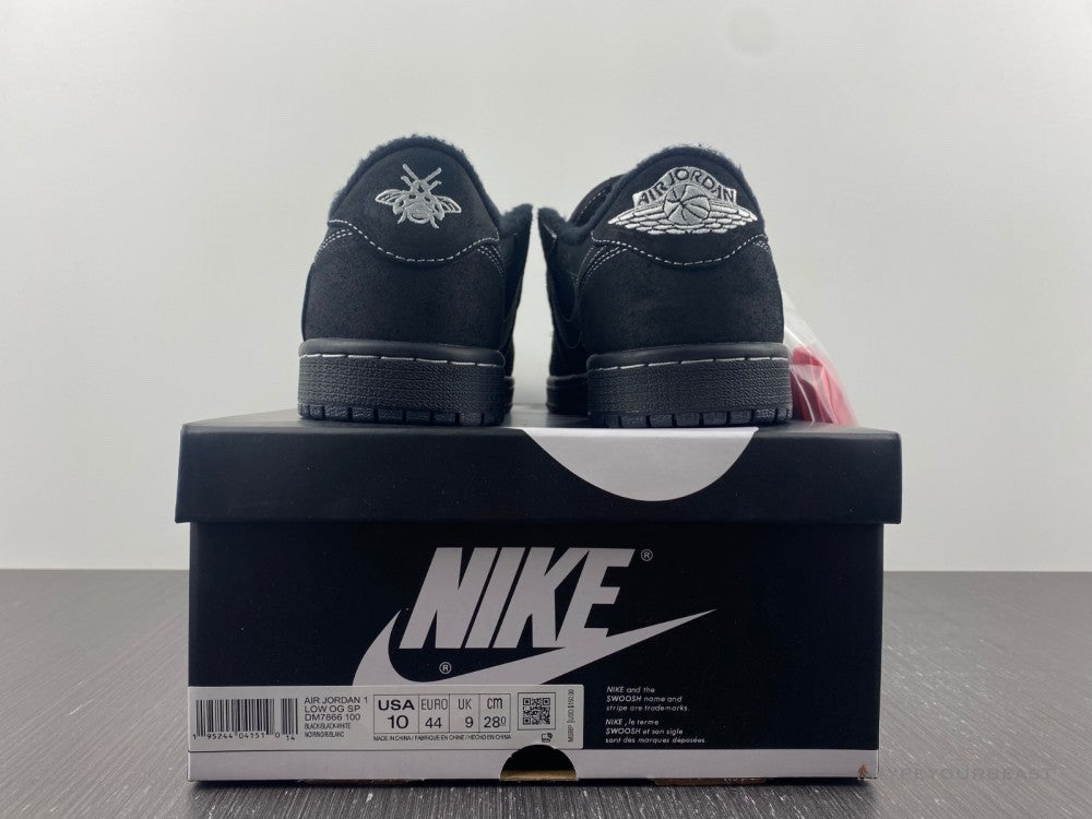 Travis Scott X Air Jordan 1 Low OG SP 'Black Phantom'