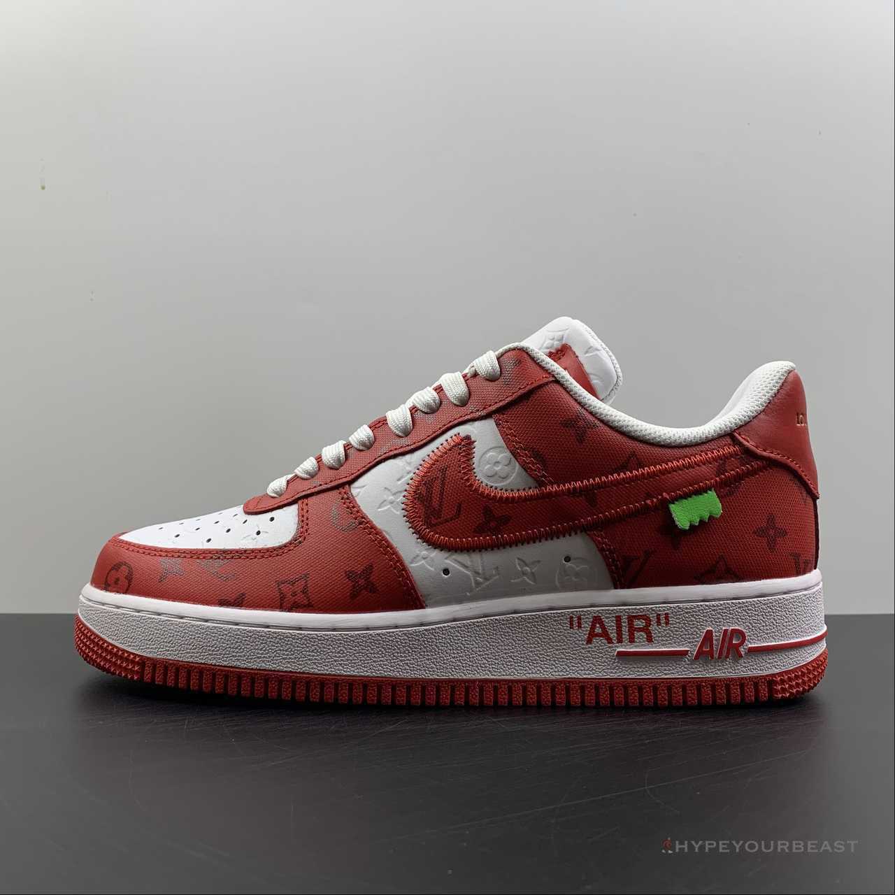 Nike Air Force 1 Low 'LV Monogram Red Off-White'